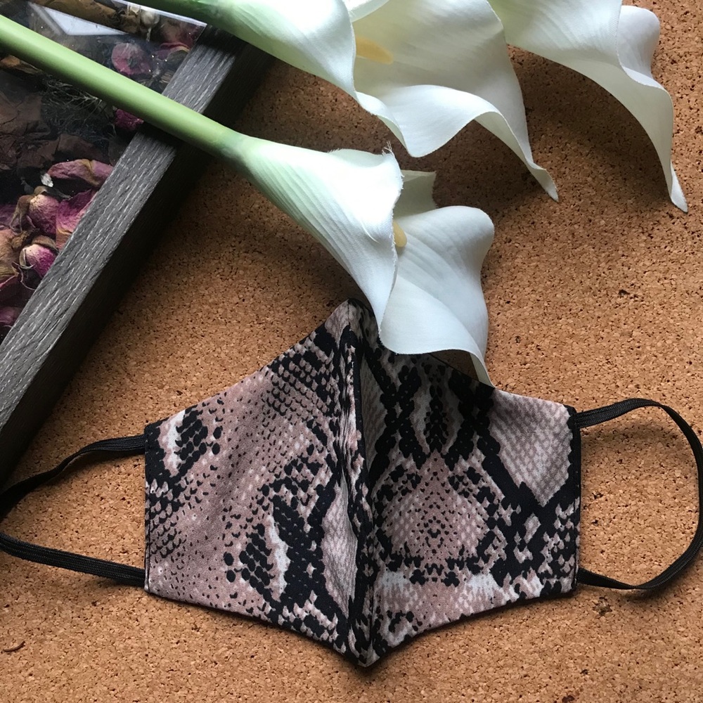 2layers cotton face mask